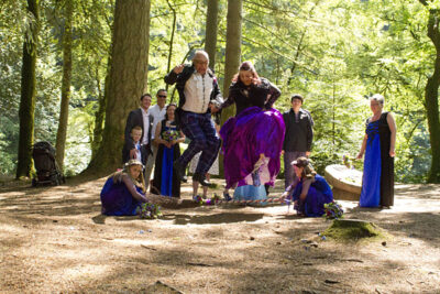 colin & Kathryn Ward Handfasting; 20th July 2012; The Hermatige, Dunkeld, Scotland colin & kathryn ward handfasting